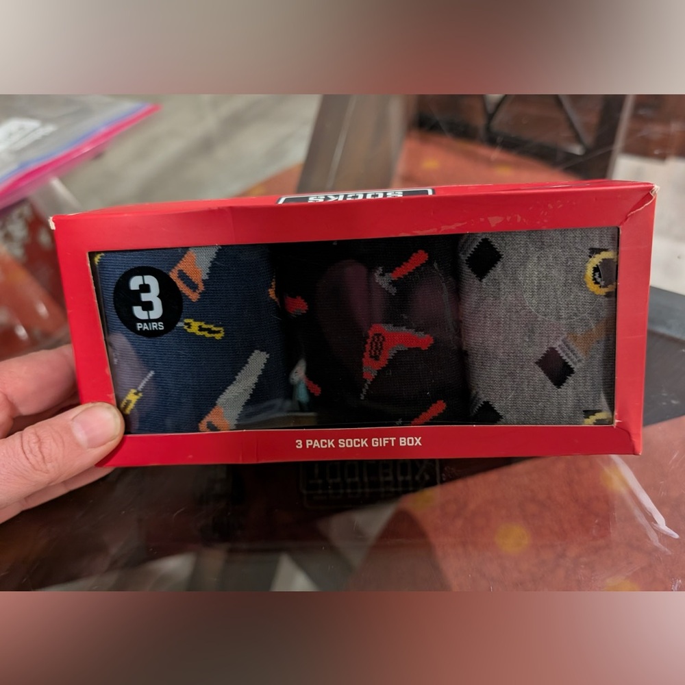 3 Pack “Tool Box” Socks